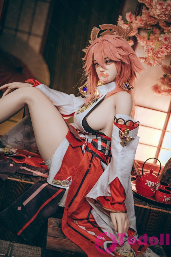 Bezlya Doll 2.2CFシリーズ 風鈴 155cm M版 原神 八重神子キャラクターダッチワイフ シリコン製ラブドール 巨乳 Fカップ ノーマル肌