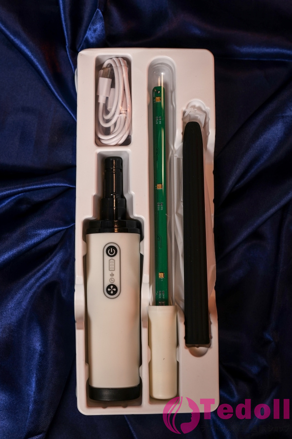 Yeloly ホール アナル洗浄 電動ポンプ式 ラブドール専用洗浄器 下半身洗浄・消毒・乾燥 （自動洗浄器、パワー付け滅菌棒、吸水棒）