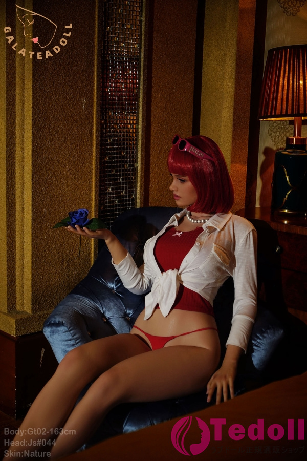 Galatea Doll JS044 GT02 163cm等身大 赤髪ラブドール 外国人女性 フルシリコン製 リアルダッチワイフ 巨乳 Eカップ ノーマル肌