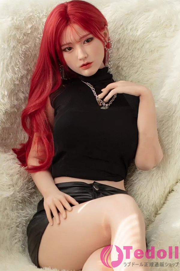 JX DOLL A2 悠米「Umi」 160cmシリコン製 セックス用人形 赤髪美人 ラブドールリアル 色白美肌 ダッチワイフ Dカップ ノーマル肌