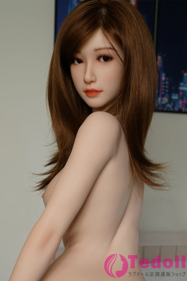 PIPER DOLL Eimi 155cm笑顔 美人 ラブドール シリコン製 スリムボディリアルセックスドール Cカップ 白い肌 シームレスヘッドとボディの一体型
