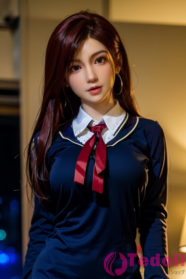 Orange In #543 Sherry 165cmコスプレ制服セクシーな誘惑シリコン製ラブドール 巨乳 等身大 曲線美 リアル ダッチワイフ Fカップ 白い肌 口開閉＆口腔模擬付き