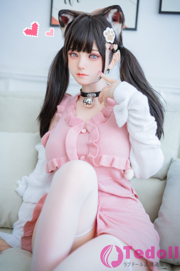 Bezlya Doll 2.0シリーズ 風鈴 155cm M版 キュート萌え猫娘ラブドール 等身大 巨乳 無邪気 清楚系美女リアルドール シリコン製ヘッドとTPE製ボディ Fカップ ノーマル肌