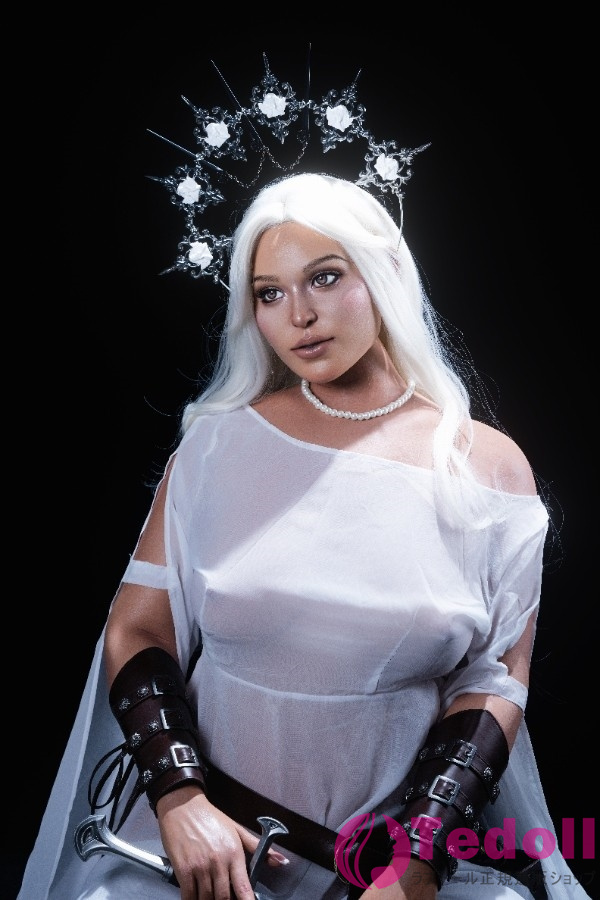 IDODOLL #ID4S Selena ROS口腔 165cm Dカップ 白髪 外人 フルシリコン製 豊満なボディ アダルト熟女 ラブドール リアルな皮膚メイク 小麦肌