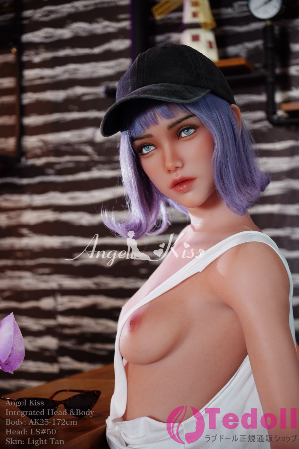 Angelkiss LS#50 香鶴記 172cm高身長熟女 官能的な外国人ラブドール フルシリコン製 Bカップ 小麦肌