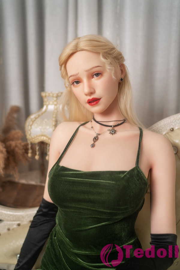 WAX DOLL GE76MJ 小莉菜 175cm性感 金髪美人 長身セックスドール 高級シリコン製ラブドール Eカップ ノーマル肌 口開閉＆口腔模擬付き