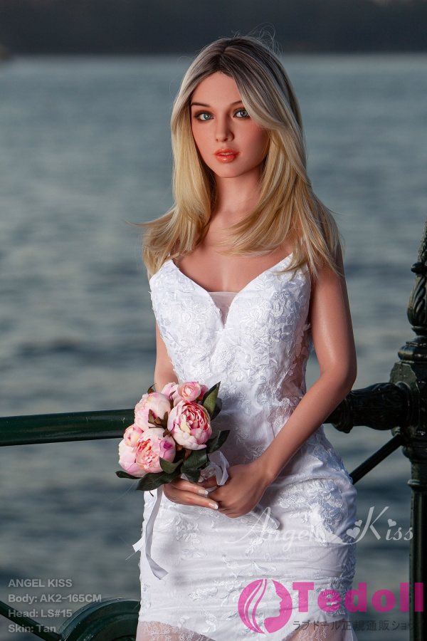 Angelkiss LS#15 幸都枝 165cm海外 美しい花嫁ラブドール 等身大 高級シリコン製セックス人形 Fカップ ブラウン肌