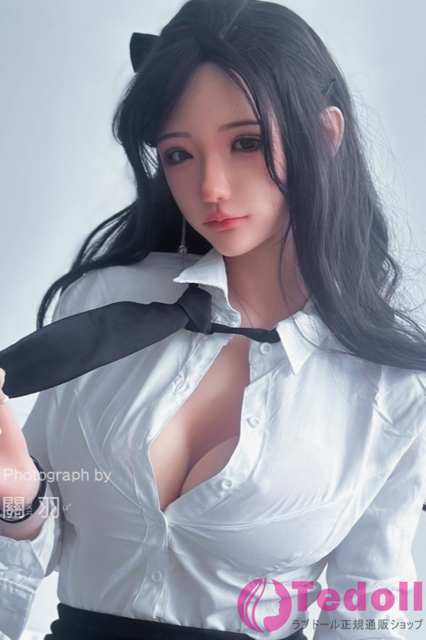 SHE DOLL 楚琳 165cm絶妙な顔 OL秘書制服 等身 大 ラブドール 清楚系美女リアルドール Fカップ ノーマル肌 掲載画像はシリコンヘッド+TPEボディ
