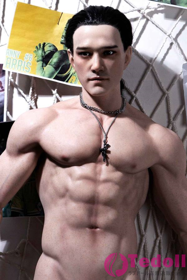 Realing 麒枫「Boa」 180cm高身長リアルドール 筋肉タイプ 本物の男性ダッチワイフ シリコン製 sex 人形 白い肌