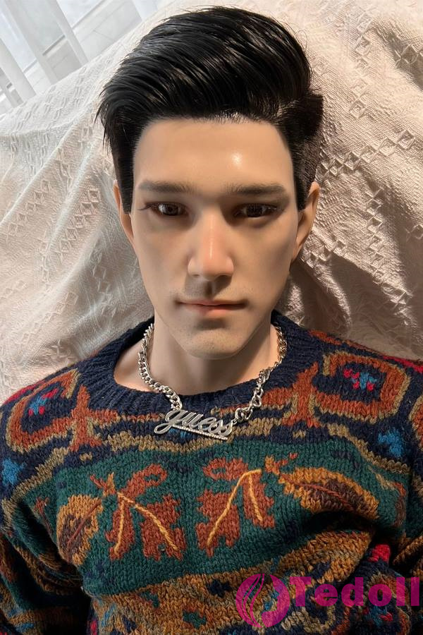 Realing 麒轩「Bertin」 180cmハンサムな男性 シリコン製ドール 女性用リアル ラブドール ノーマル肌