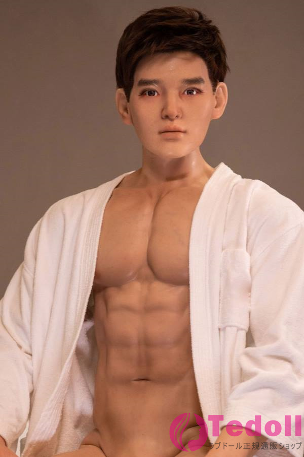 Realing 铭瑄「Martin」 175cm筋肉型ダッチワイフ ハンサムな男性 等身大 リアル ドール 女性用 小麦肌 掲載画像はフルシリコン製