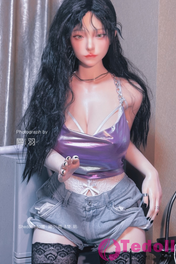 SHE DOLL 顾小雨 163cm魅力的な美人ラブドール 爆乳 等身大のアダルト人形 Hカップ ノーマル肌 掲載画像はフルシリコン製