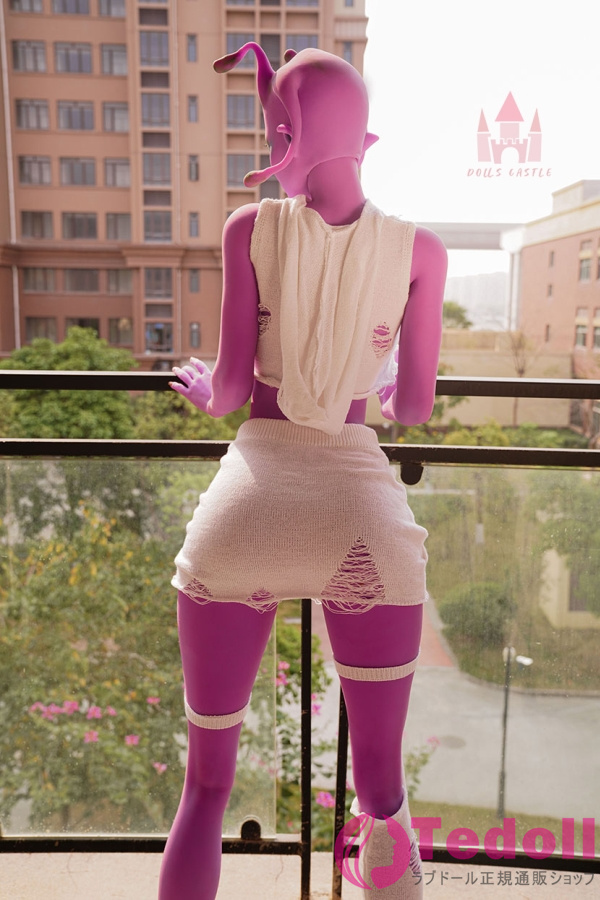 Dolls Castle #A2 宇宙人シリーズ Jayla 170cm等身大ラブドール 人外系 ダッチワイフ リアル 高身長 セクシーセックス人形 TPE製 Eカップ パープル肌