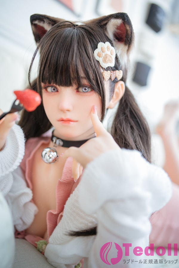 Bezlya Doll 2.0シリーズ 風鈴 155cm M版 キュート萌え猫娘ラブドール 等身大 巨乳 無邪気 清楚系美女リアルドール シリコン製ヘッドとTPE製ボディ Fカップ ノーマル肌