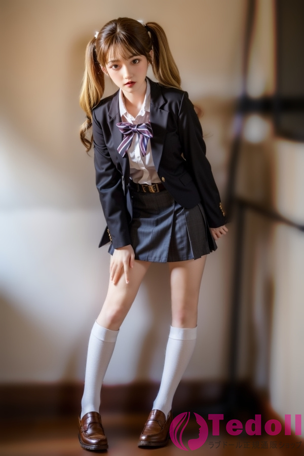 Orange In #599 Amy 158cm-B フルシリコン製 清純系美女 ダッチワイフ 艶めかしい姿 JK制服 リアル な ラブドール Cカップ 白い肌 口開閉＆口腔模擬付き