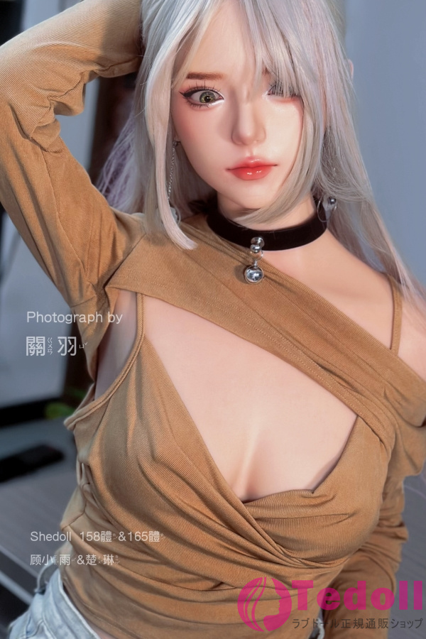 SHE DOLL 顾小雨 158cm優しい美姫ラブドール セクシーで魅惑的なダッチワイフ Cカップ ノーマル肌 掲載画像はフルシリコン製