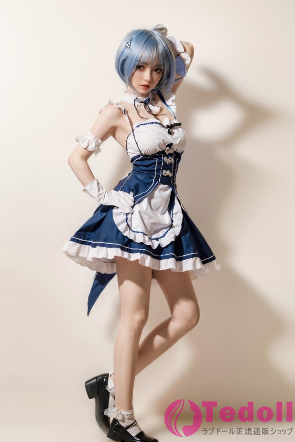 Orange In #600 Mary 158cm-B 華奢なスレンダーボディラブドール 高級シリコン製 コスプレメイド制服ダッチワイフ Cカップ 白い肌 口開閉＆口腔模擬付き