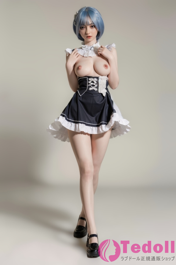 Orange In #600 Mary 158cm-B 華奢なスレンダーボディラブドール 高級シリコン製 コスプレメイド制服ダッチワイフ Cカップ 白い肌 口開閉＆口腔模擬付き