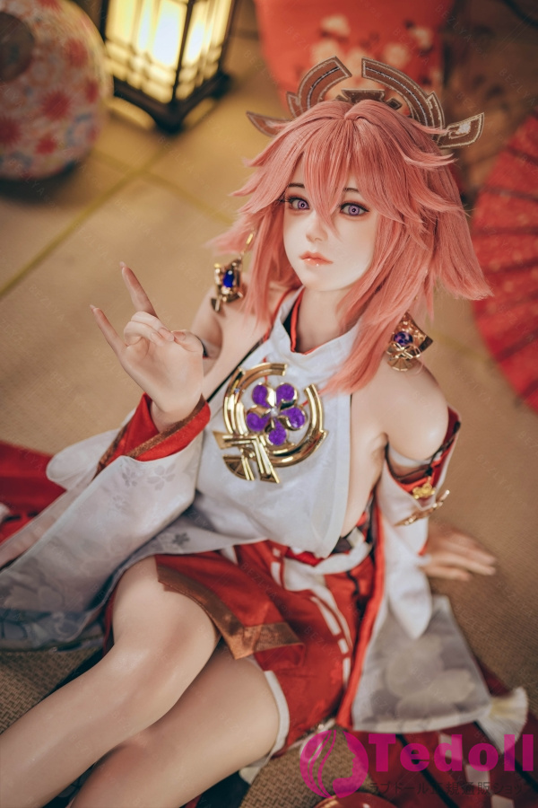 Bezlya Doll 2.2CFシリーズ 風鈴 155cm M版 原神 八重神子キャラクターダッチワイフ シリコン製ラブドール 巨乳 Fカップ ノーマル肌