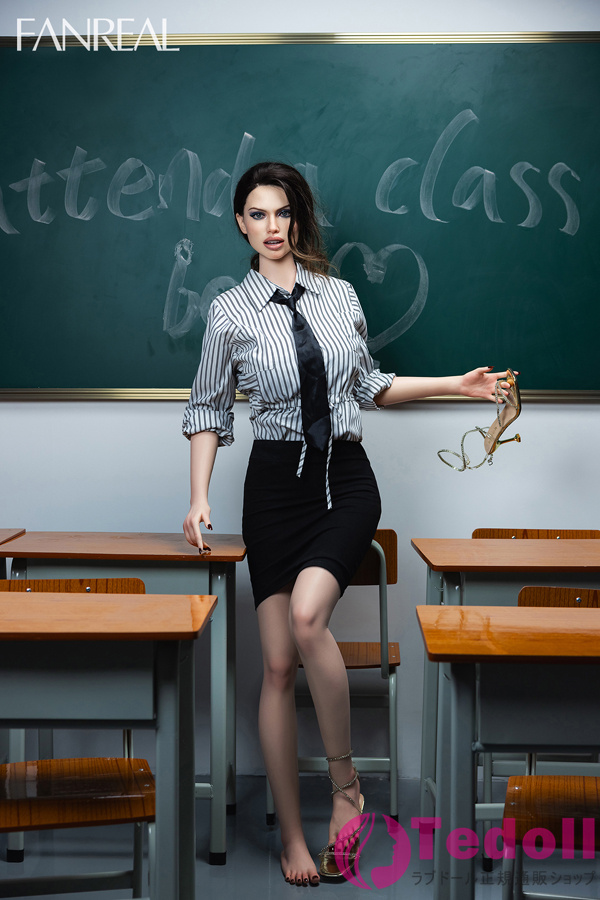 FANREAL Kelly 口開閉＆口腔模擬付き 172cm欧米系 熟女ダッチワイフ 最 高級 フルシリコン製 セクシーなラブドール Eカップ ノーマル肌