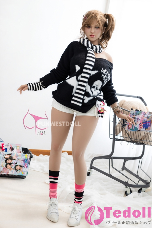 Funwest Doll #050 Clara 163cm海外風の金髪セクシー美女タイプラブドール 巨乳 Gカップ TPE製 ノーマル肌