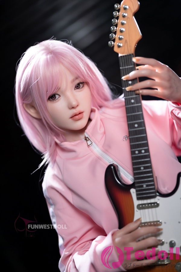 Funwest Doll #053S Nika 152cm ピンク髪 フルシリコン製 セクシーで上品な美人ラブドール Dカップ 白い肌