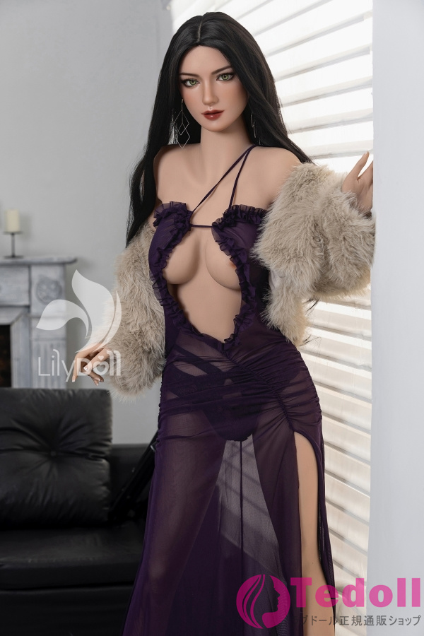 LilyDoll #LH033A-D Selene-D 158cmセクシーで誘惑的な熟女ラブドール シリコンヘッド+TPEボディ 等身大ダッチワイフ Dカップ 小麦肌