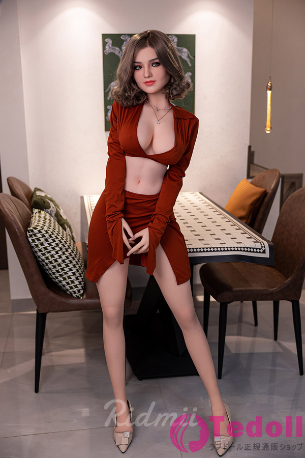 RIDMII #SNK01 Krista 163cm-A 欧米系セクシー美熟女 シリコンヘッド+TPEボディ リアルラブドール 巨乳 Fカップ ノーマル肌