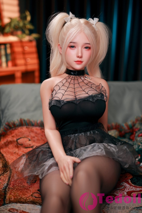 JYDOLL 灿二 ROS口腔のみ 163cmフルシリコン製リアルドール Fカップ 愛嬌 巨乳美人 金髪ラブドール ノーマル肌
