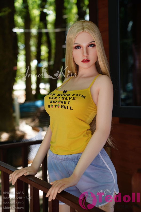 Angelkiss LS#10 香寿江 162cm海外金髪熟女セックスラブドール シリコン製 等身 大 セクシードール Eカップ ノーマル肌