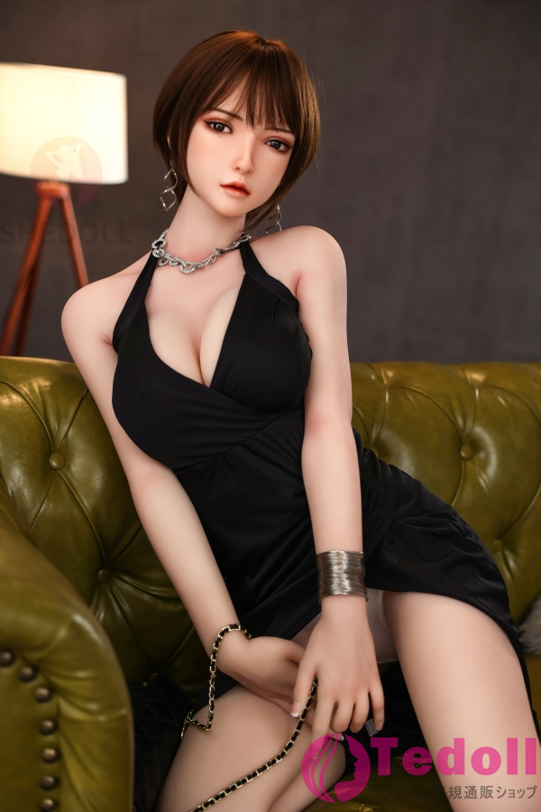 SHE DOLL 冷月 158cmセクシー癒し系美人ラブドール 清楚系 等身大ドール Cカップ ノーマル肌 掲載画像はシリコンヘッド+TPEボディ