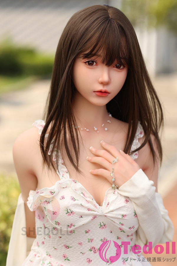 SHE DOLL 青檸 158cm清楚系ダッチワイフとってもキュート美人ラブドール Cカップ ノーマル肌 掲載画像はシリコンヘッド+TPEボディ