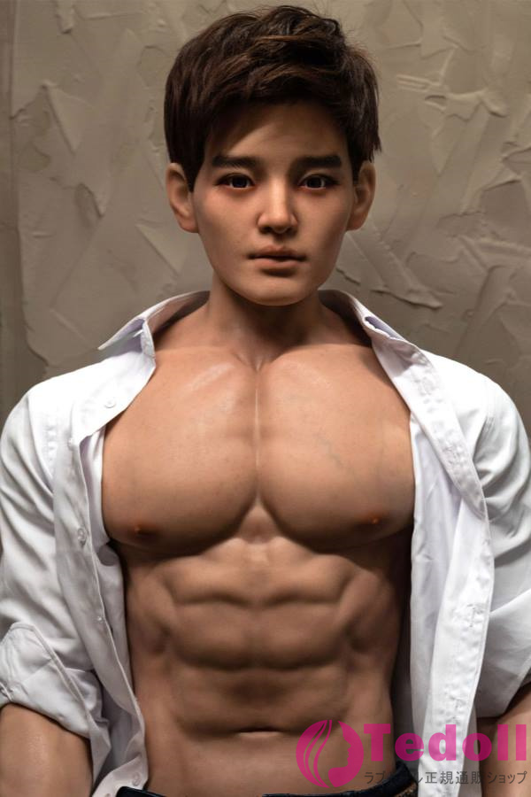 Realing 铭瑄「Martin」 175cm筋肉型ダッチワイフ ハンサムな男性 等身大 リアル ドール 女性用 小麦肌 掲載画像はフルシリコン製