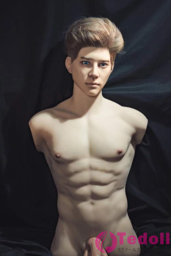 Realing 朗烨 82cm強くて力強い筋肉上半身男性ラブドール 女性用リアルドールトルソー シリコンヘッド+TPEボディ ノーマル肌