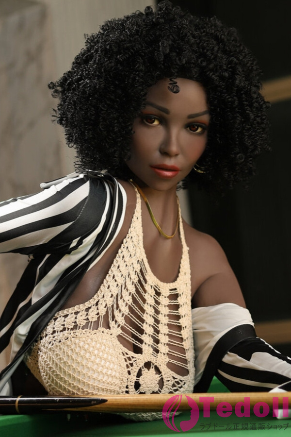 Galaxy Dolls C23 Tilford 158cm大きいお尻 黒人熟女ラブドール 爆乳外人セックスドール TPE製 Hカップ 黒い肌
