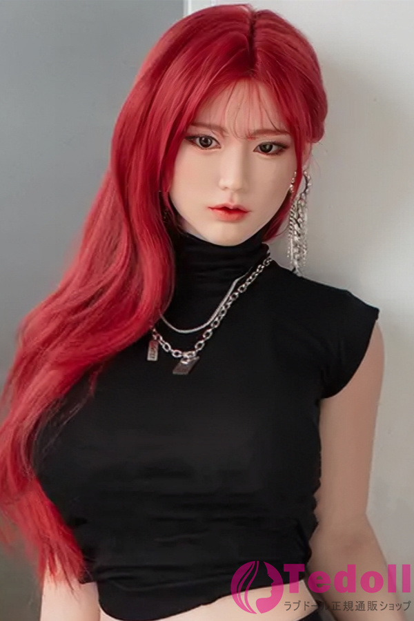 JX DOLL A2 悠米「Umi」 160cmシリコン製 セックス用人形 赤髪美人 ラブドールリアル 色白美肌 ダッチワイフ Dカップ ノーマル肌