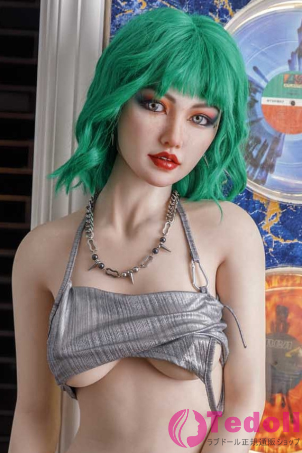 Starpery Wushi 174cm等身大 スリム 外国 人 ラブドール 緑髪 熟女ダッチワイフ Cカップ ノーマル肌 掲載画像はフルシリコン製