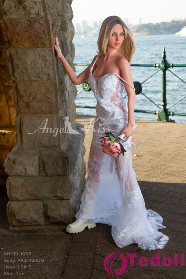 Angelkiss LS#15 幸都枝 165cm海外 美しい花嫁ラブドール 等身大 高級シリコン製セックス人形 Fカップ ブラウン肌