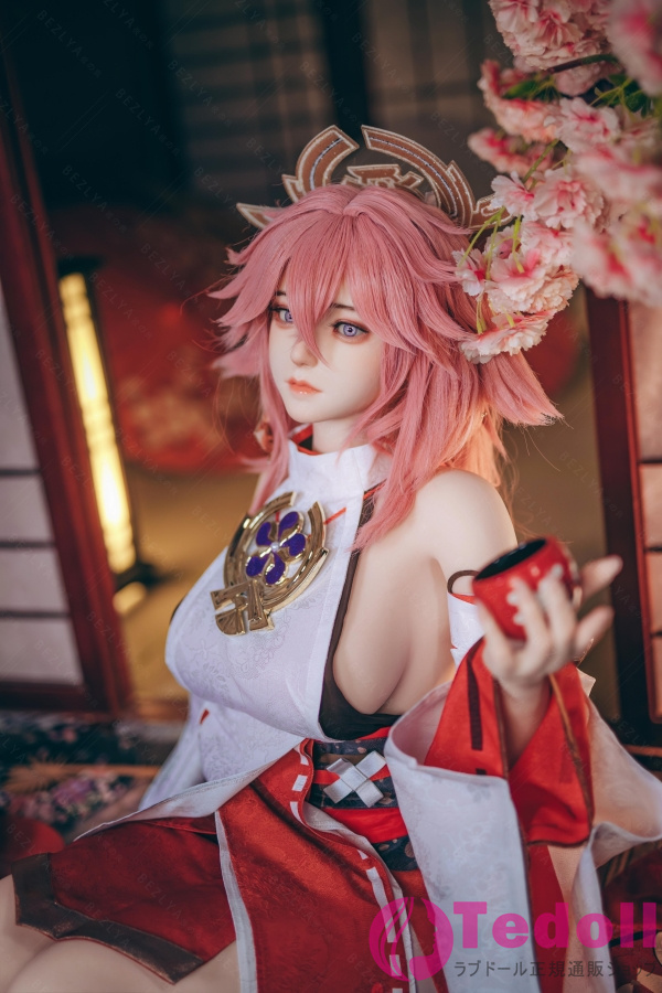 Bezlya Doll 2.2CFシリーズ 風鈴 155cm M版 原神 八重神子キャラクターダッチワイフ シリコン製ラブドール 巨乳 Fカップ ノーマル肌