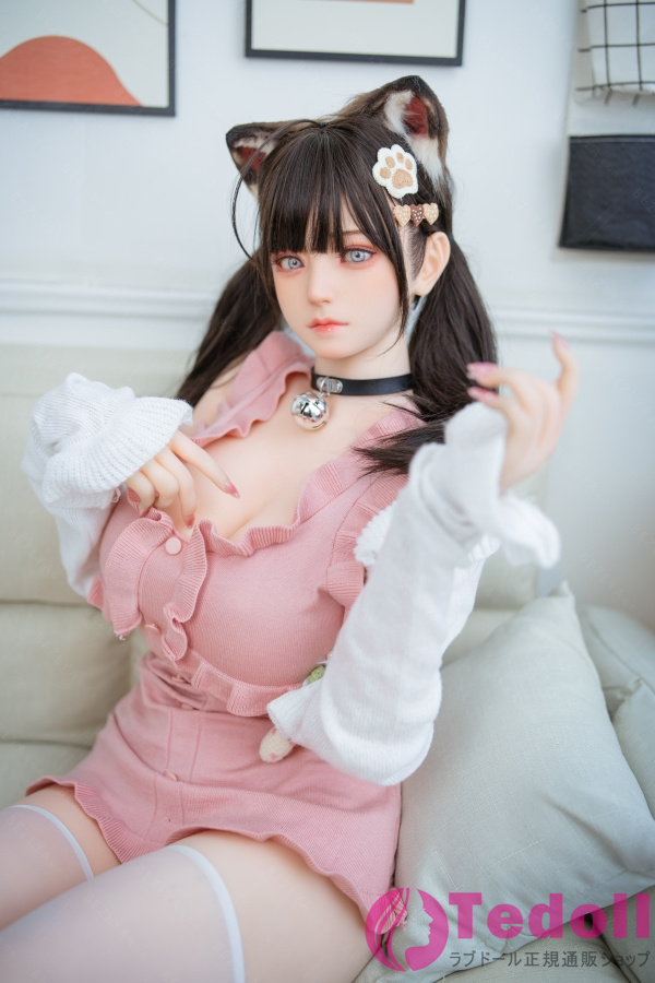 Bezlya Doll 2.0シリーズ 風鈴 155cm M版 キュート萌え猫娘ラブドール 等身大 巨乳 無邪気 清楚系美女リアルドール シリコン製ヘッドとTPE製ボディ Fカップ ノーマル肌