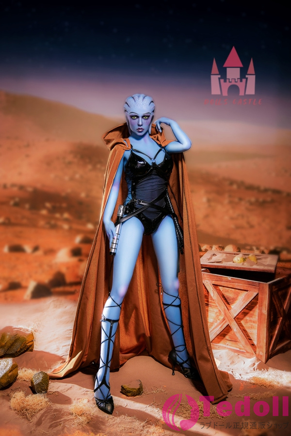 Dolls Castle #A1 宇宙人シリーズ Merlay 156cmセクシー TPE製 巨乳ラブドール 人外系 ダッチワイフ 魅力的な等身大の人形 Eカップ ブルー肌