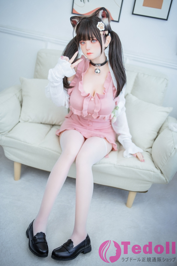 Bezlya Doll 2.0シリーズ 風鈴 155cm M版 キュート萌え猫娘ラブドール 等身大 巨乳 無邪気 清楚系美女リアルドール シリコン製ヘッドとTPE製ボディ Fカップ ノーマル肌