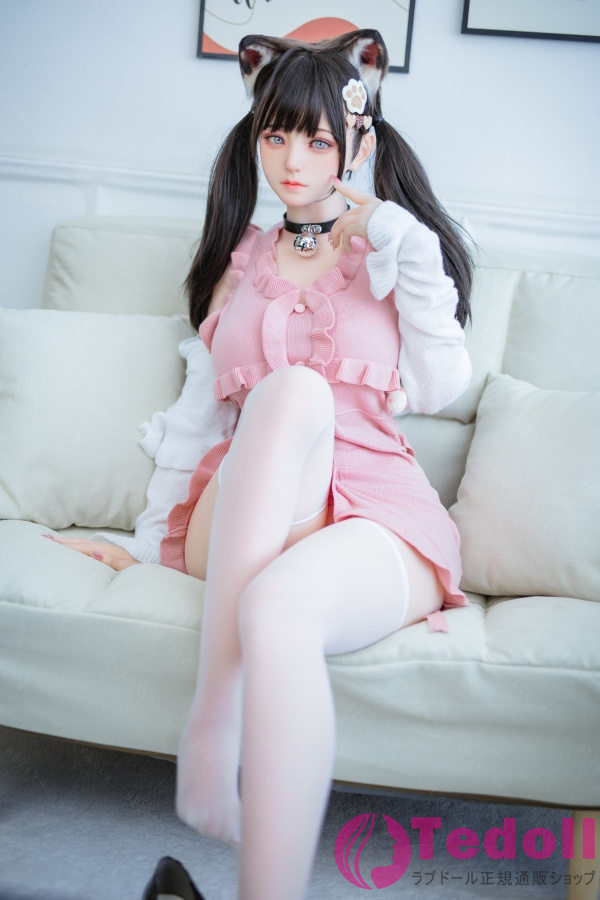 Bezlya Doll 2.0シリーズ 風鈴 155cm M版 キュート萌え猫娘ラブドール 等身大 巨乳 無邪気 清楚系美女リアルドール シリコン製ヘッドとTPE製ボディ Fカップ ノーマル肌