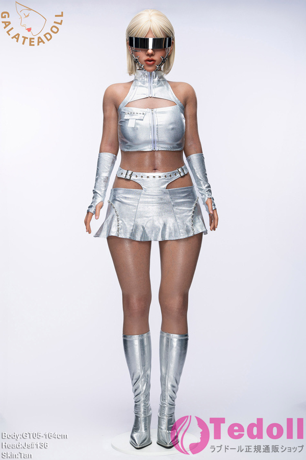 Galatea Doll JS136 GT05 164cm官能の金髪ギャル エロい外人 セックス人形 フルシリコン製リアルラブドール Dカップ ブラウン肌