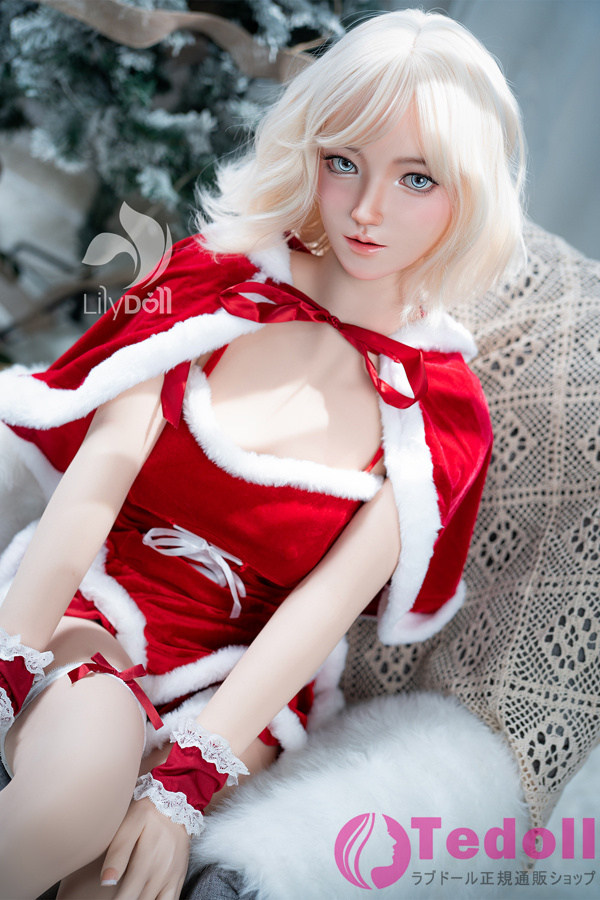 LilyDoll #LH031A-C Freya-C 158cmサンタガール 等身大 スリム美人ラブドール シリコンヘッド+TPEボディ 可愛いリアルダッチワイフ Dカップ ノーマル肌