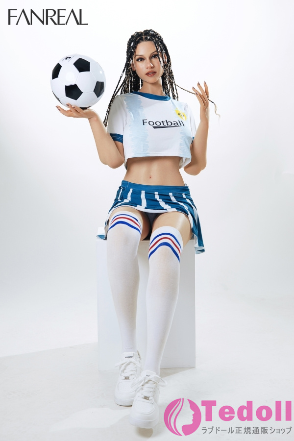 FANREAL Vanessa 口開閉＆口腔模擬付き 168cmフルシリコン製 欧米系 セクシー ラブドール スレンダーガールセックス人形 Fカップ ブラウン肌