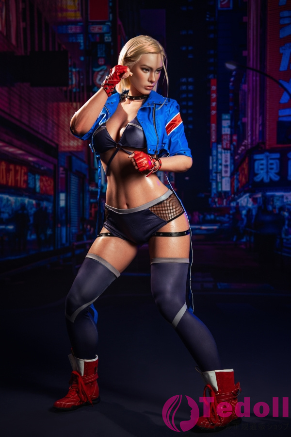 Top Fire #T43 口開閉＆口腔模擬付き Phoenix 176cm長身 フルシリコン製 金髪ラブドール セクシー外人美女 Dカップ ブラウン肌