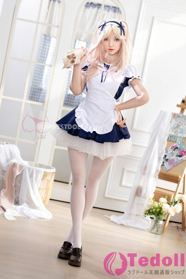 Funwest Doll #056SJ Giselle 159cm Aカップ 清楚で可憐な金髪美少女 フルシリコン製セクシーラブドール リアルな肌質感付き 白い肌