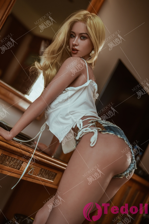 MZRDOLL美造人 #0634 Beyonce ROS口腔+オーラルプレイ 166cm Eカップ 欧米系熟女 フルシリコン製 セクシー金髪ラブドール リアル皮膚メイク付き 小麦肌