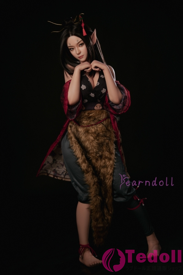 Yearndoll Y303 詩葉 165cm(S) コスプレ系美女 エルフ風 高級フルシリコン製 セックスラブドール リアルな皮膚メイク付き Dカップ ノーマル肌